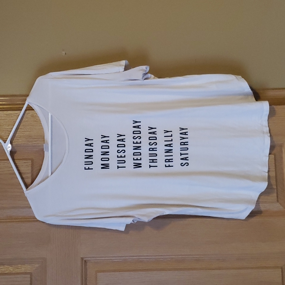 Days of the Week Weekend Lounge Shirt